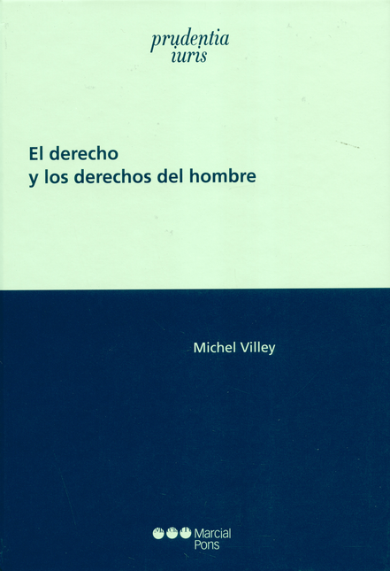 Portada de DERECHO Y LOS DERECHOS DEL HOMBRE, EL