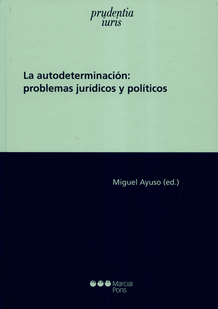 Portada de AUTODETERMINACION PROBLEMAS JURIDICOS Y POLITICOS, LA