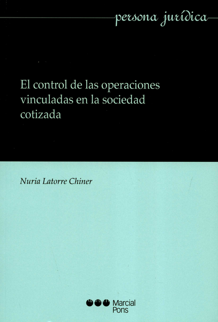 Portada de CONTROL DE LAS OPERACIONES VINCULADAS EN LA SOCIEDAD COTIZADA, EL