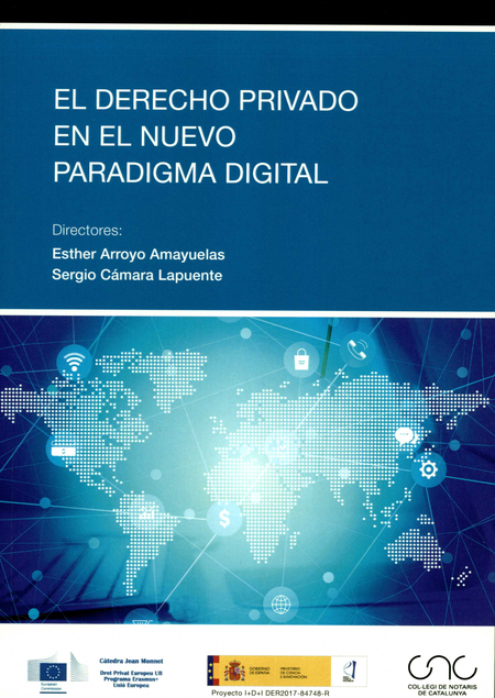 Portada de DERECHO PRIVADO EN EL NUEVO PARADIGMA DIGITAL, EL