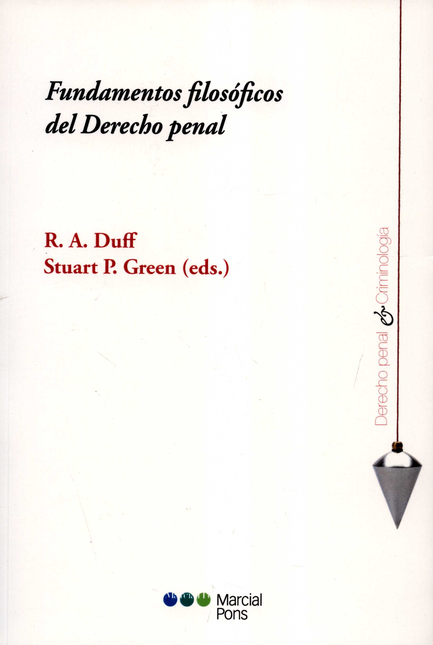 Portada de FUNDAMENTOS FILOSOFICOS DEL DERECHO PENAL