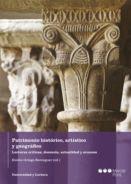 Portada de PATRIMONIO HISTORICO ARTISTICO Y GEOGRAFICO. LECTURAS CRITICAS, DOCENCIA, ACTUALIDAD Y AVANCES