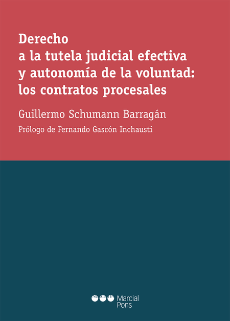 Portada de DERECHO A LA TUTELA JUDICIAL EFECTIVA Y AUTONOMIA DE LA VOLUNTAD LOS CONTRATOS PROCESALES