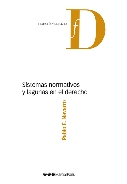 Portada de SISTEMAS NORMATIVOS Y LAGUNAS EN EL DERECHO
