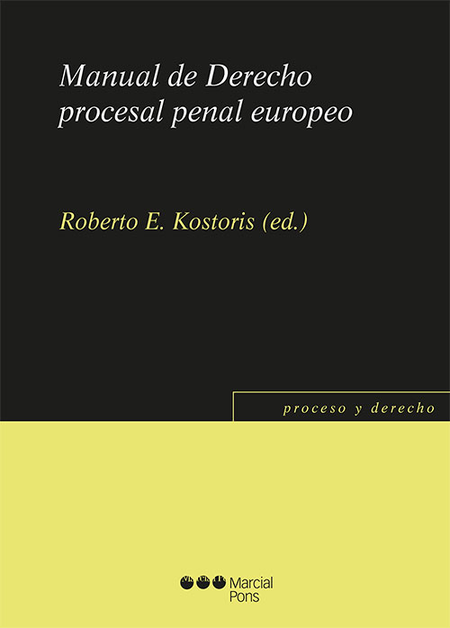 Portada de MANUAL DE DERECHO PROCESAL PENAL EUROPEO