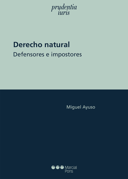 Portada de DERECHO NATURAL DEFENSORES E IMPOSTORES