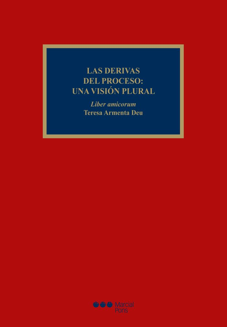 Portada de DERIVAS DEL PROCESO UNA VISION PLURAL LIBER AMICORUM, LAS