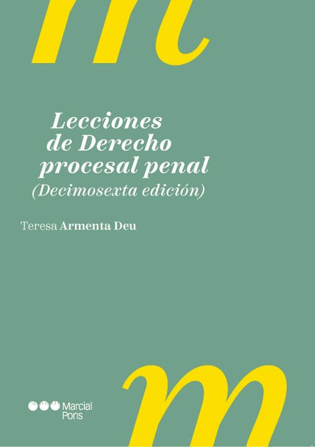 Portada de LECCIONES DE DERECHO PROCESAL PENAL