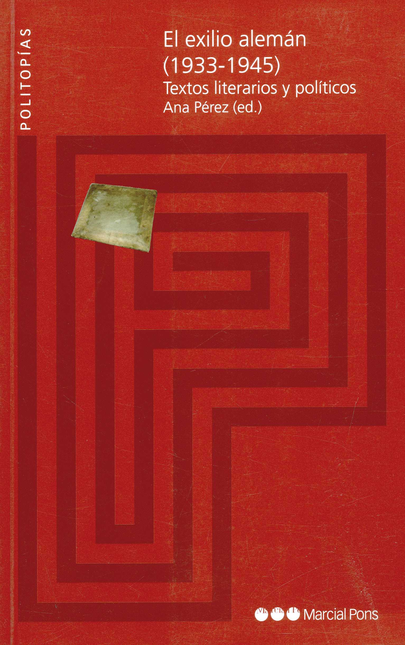 Portada de EXILIO ALEMAN (1933-1945), EL