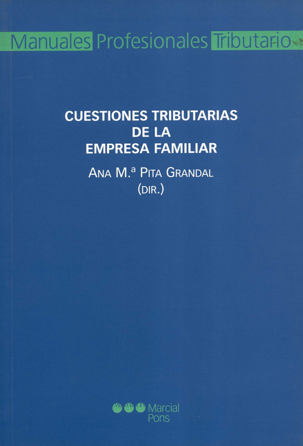 Portada de CUESTIONES TRIBUTARIAS DE LA EMPRESA FAMILIAR