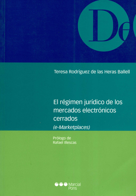Portada de REGIMEN JURIDICO DE LOS MERCADOS ELECTRONICOS CERRADOS, EL