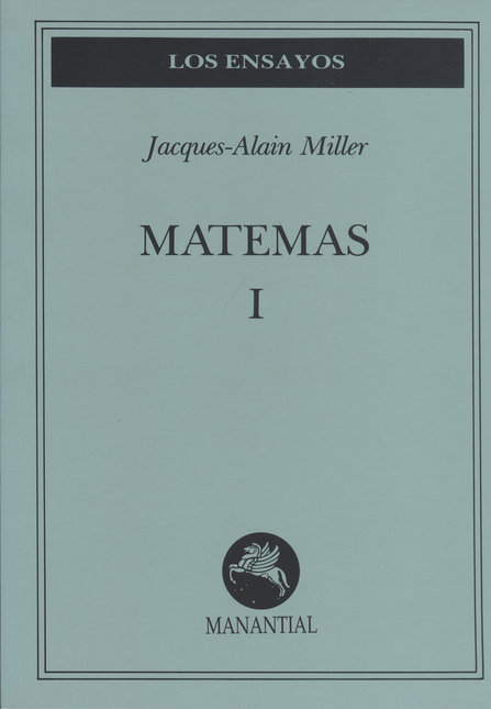 Portada de MATEMAS I (REIMP) de MILLER, Jacques Alain