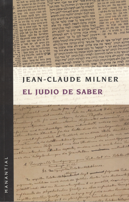 Portada de JUDIO DE SABER, EL