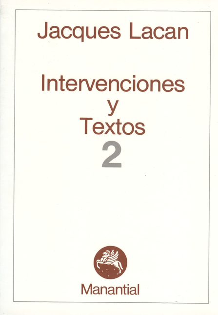 Portada de INTERVENCIONES Y TEXTOS 2 (6ª REIMP-2007)