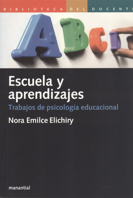 Portada de ESCUELA Y APRENDIZAJES. TRABAJOS DE PSICOLOGIA EDUCACIONAL