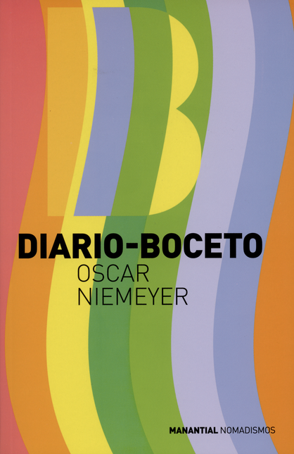 Portada de DIARIO BOCETO de NIEMEYER, Oscar