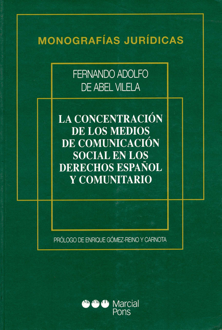 Portada de CONCENTRACION DE LOS MEDIOS DE COMUNICACION SOCIAL