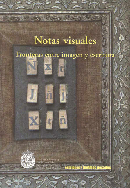Portada de NOTAS VISUALES. FRONTERAS ENTRE IMAGEN Y ESCRITURA