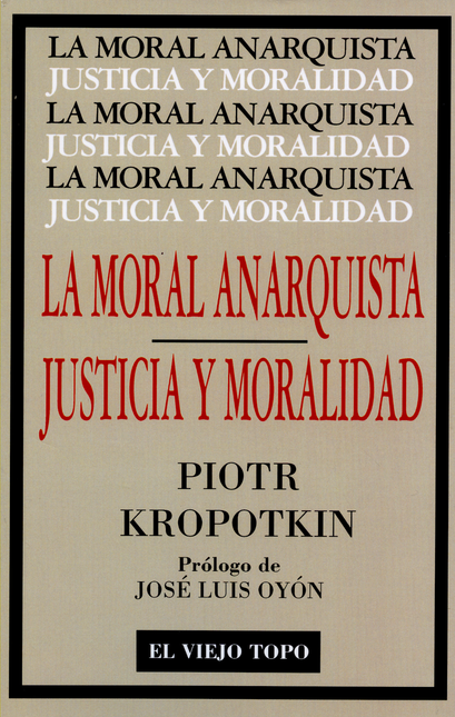 Portada de MORAL ANARQUISTA JUSTICIA Y MORALIDAD, LA