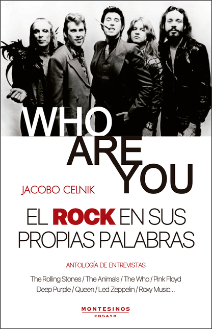 Portada de WHO ARE YOU EL ROCK EN SUS PROPIAS PALABRAS