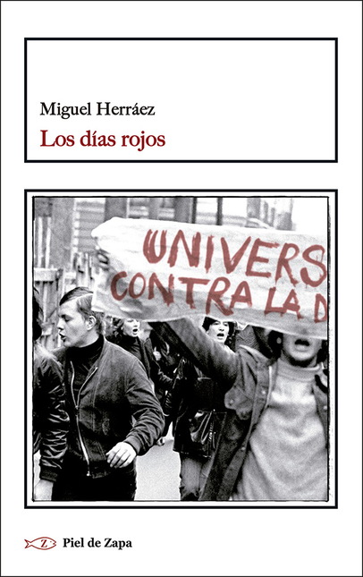 Portada de DIAS ROJOS, LOS de HERRÁEZ, Miguel