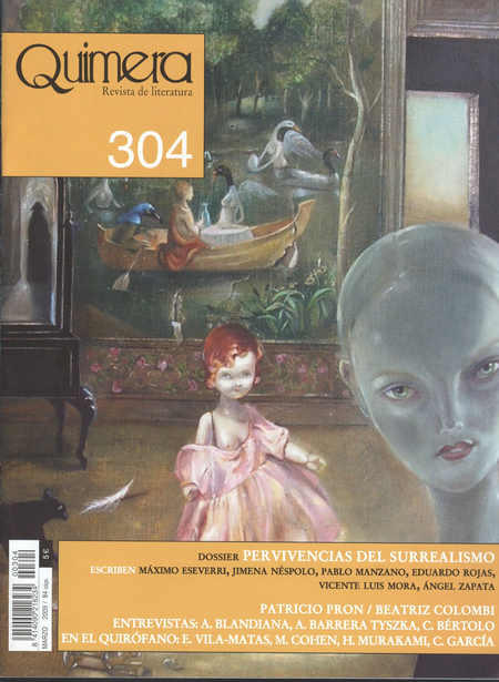 Portada de REV. QUIMERA # 304 DOSSIER PERVIVENCIAS DEL SURREALISMO
