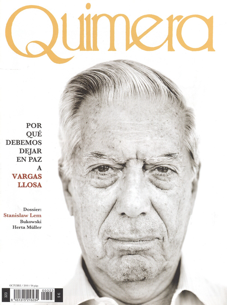 Portada de REV. QUIMERA # 323 POR QUE DEBEMOS DEJAR EN PAZ A VARGAS LLOSA