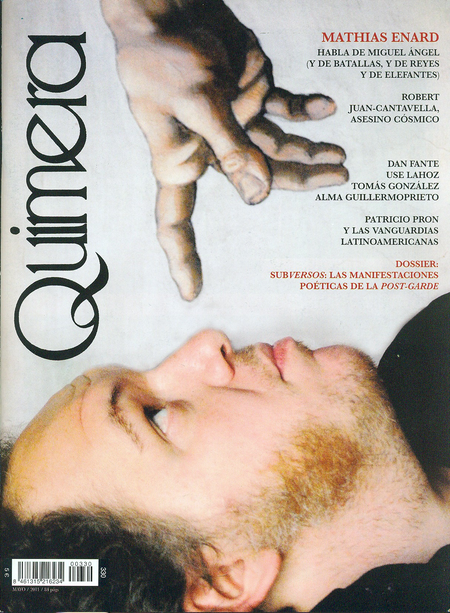 Portada de REV. QUIMERA # 330 MATHIAS ENARD HABLA DE MIGUEL ANGEL