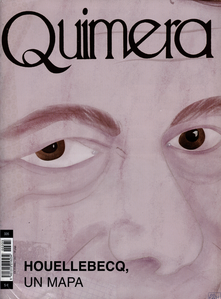 Portada de REV. QUIMERA # 335 HOUELLEBECQ, UN MAPA
