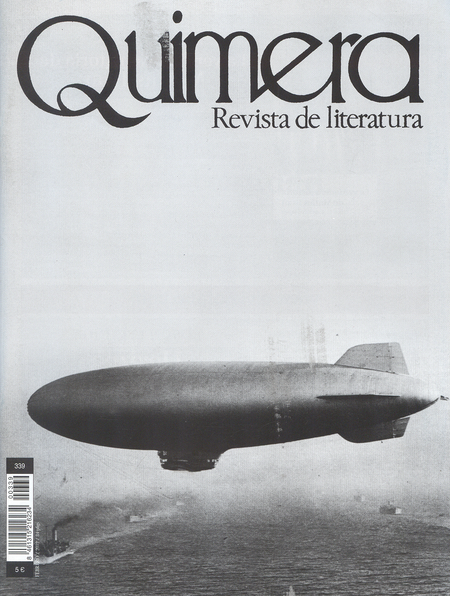 Portada de REV. QUIMERA # 339 REVISTA DE LITERATURA