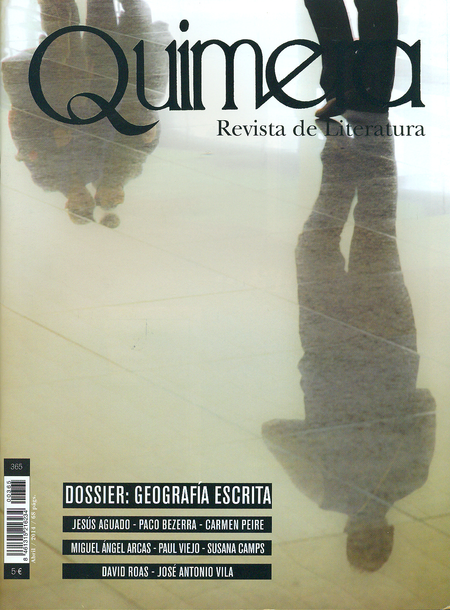 Portada de REV. QUIMERA # 365 DOSSIER: GEOGRAFIA ESCRITA
