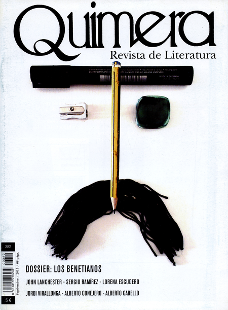 Portada de REV. QUIMERA # 382 DOSSIER: LOS BENETIANOS