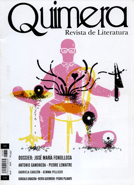 Portada de REV. QUIMERA # 389 DOSSIER JOSE MARIA FONOLLOSA