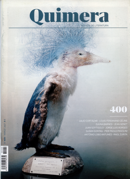 Portada de REV. QUIMERA # 400 JULIO CORTAZAR