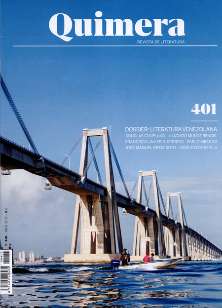 Portada de REV. QUIMERA # 401 DOSSIER LITERATURA VENEZOLANA