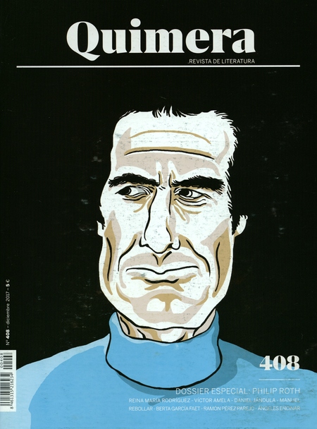 Portada de REV. QUIMERA # 408 DOSSIER ESPECIAL PHILIP ROTH