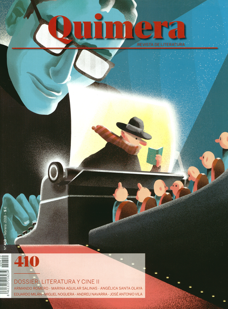 Portada de REV. QUIMERA # 410 DOSSIER LITERATURA Y CINE II