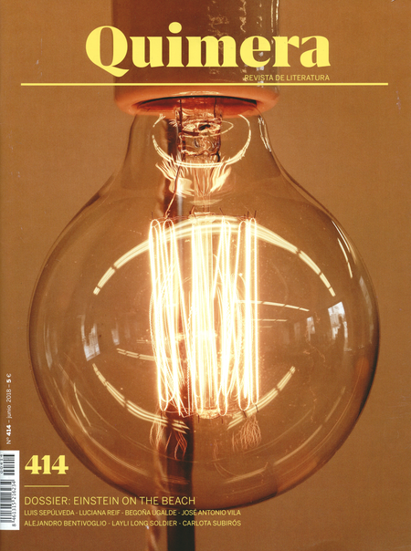 Portada de REV. QUIMERA # 414 DOSSIER EINSTEIN ON THE BEACH
