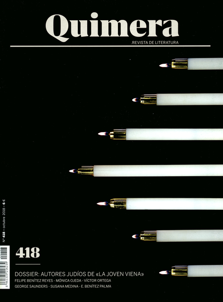Portada de REV. QUIMERA # 418  DOSSIER AUTORES JUDIOS DE LA JOVEN VIENA