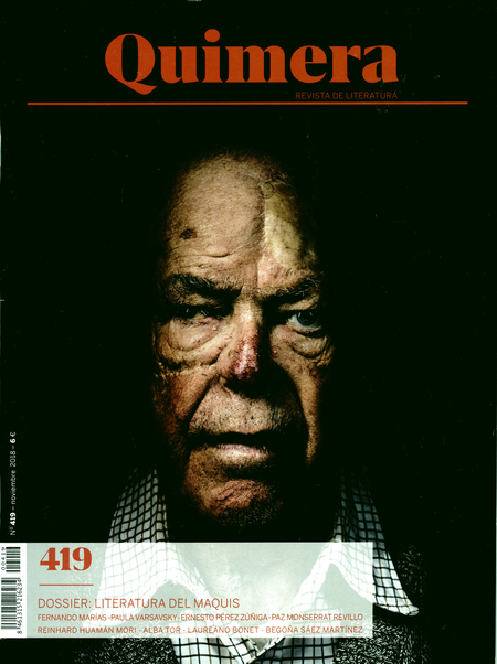 Portada de REV. QUIMERA # 419 DOSSIER LITERATURA DEL MAQUIS