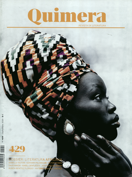 Portada de REV. QUIMERA # 429 DOSSIER LITERATURA AFRICANA