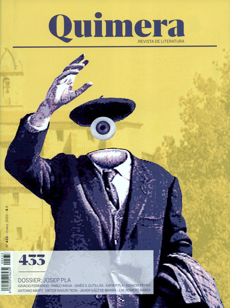 Portada de REV. QUIMERA # 433 DOSSIER JOSEP PLA