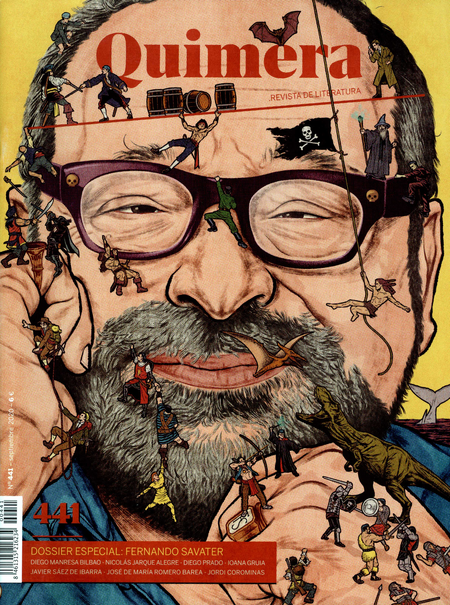 Portada de REV. QUIMERA # 441 DOSSIER ESPECIAL FERNANDO SAVATER
