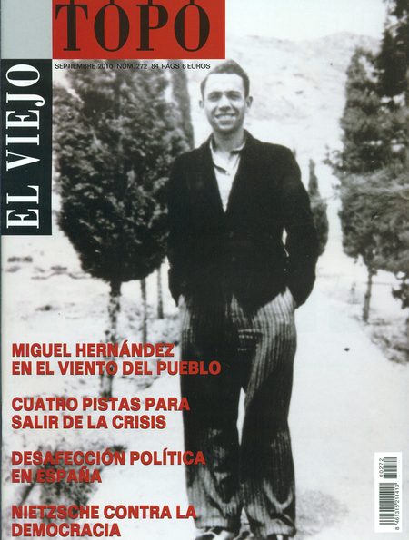 Portada de REV. EL VIEJO TOPO # 272  MIGUEL HERNANDEZ EN EL VIENTO DEL PUEBLO