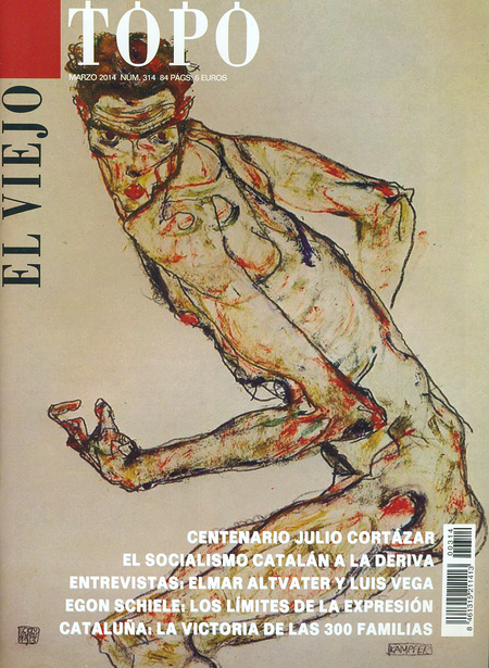 Portada de REV. EL VIEJO TOPO # 314 CENTENARIO JULIO CORTAZAR EL SOCIALISMO CATALAN A LA DERIVA