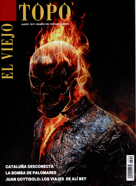 Portada de REV. EL VIEJO TOPO # 350 CATALUÑA DESCONECTA