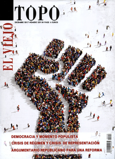 Portada de REV. EL VIEJO TOPO # 359 DEMOCRACIA Y MOVIMIENTO POPULISTA