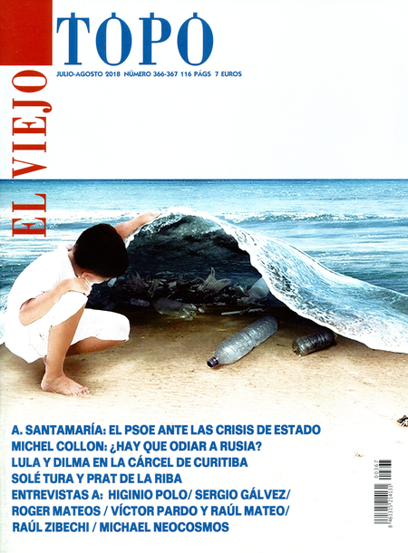 Portada de REV. EL VIEJO TOPO # 366-367 A. SANTAMARIA EL PSOE ANTE LAS CRISIS DE ESTADO