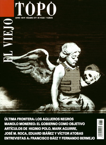 Portada de REV. EL VIEJO TOPO # 377  ULTIMA FRONTERA LOS AGUJEROS NEGROS