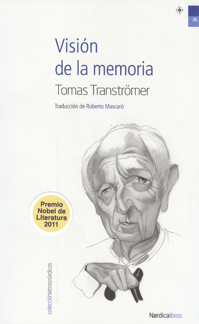 Portada de VISION DE LA MEMORIA de TRANSTRÖMER, Tomas